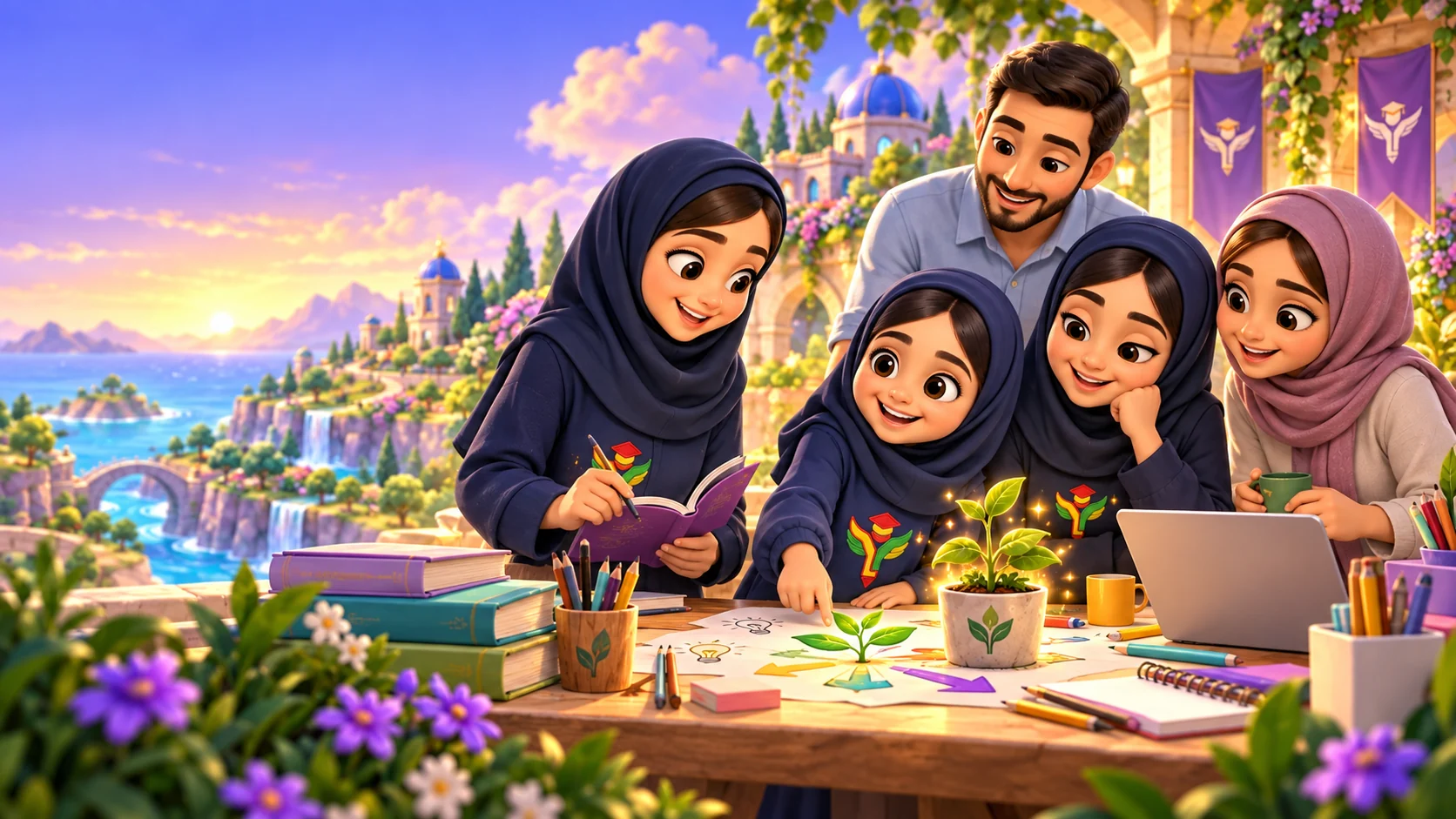 همکاری صمیمی تیم آموزشی یاس در یک پروژه مشترک